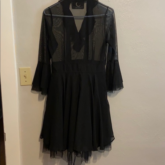 *SOLD ON MERC* Killstar Decay Nu Mourning Dress - Picture 9 of 13